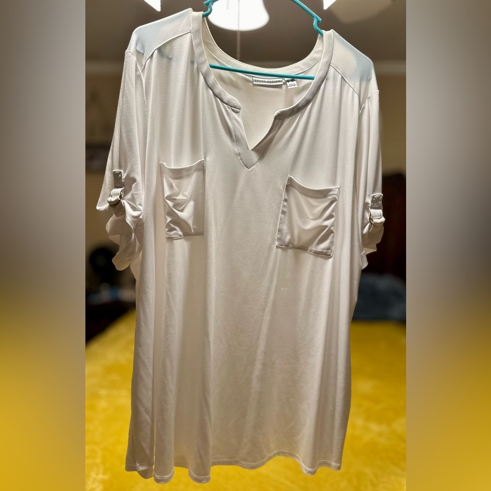 Susan Graver Short Sleeve Top